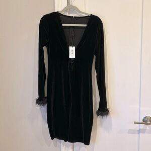 Midi Velvet Dress